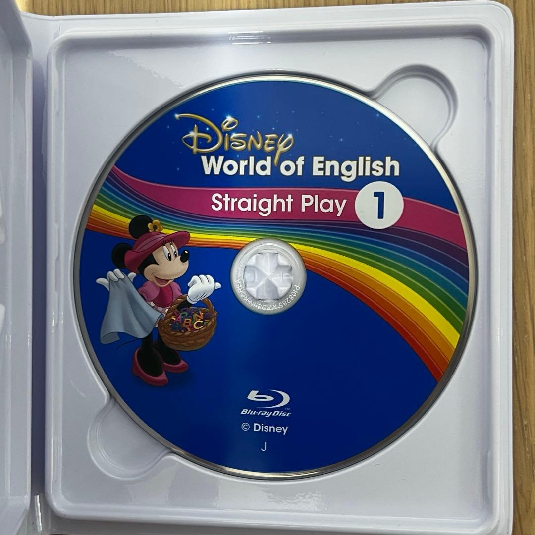 ［美品］ディズニー英語 DWE ストレートプレイ ブルーレイ 12枚セット