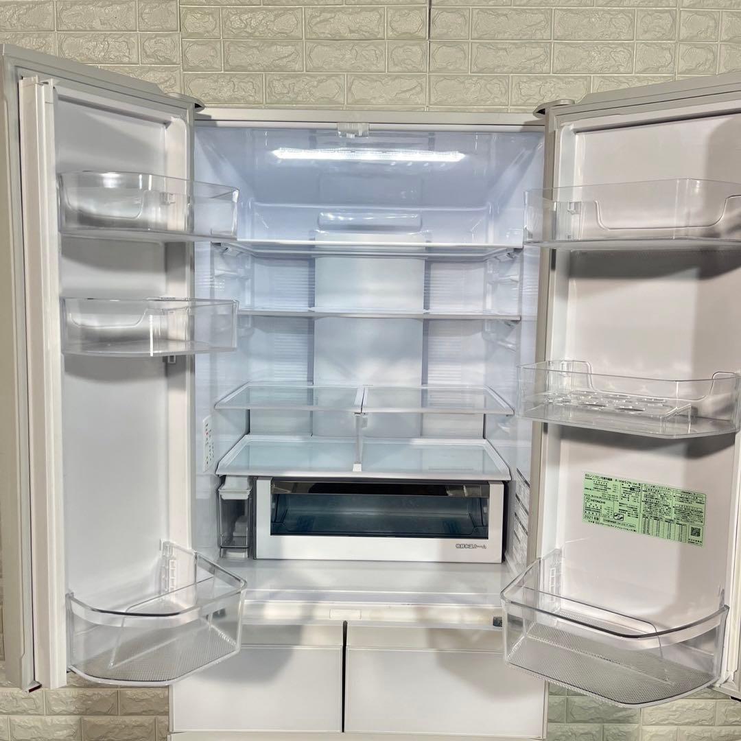 HITACHI 冷蔵庫 R-HW52N(XW) 520L 2021年製 D081