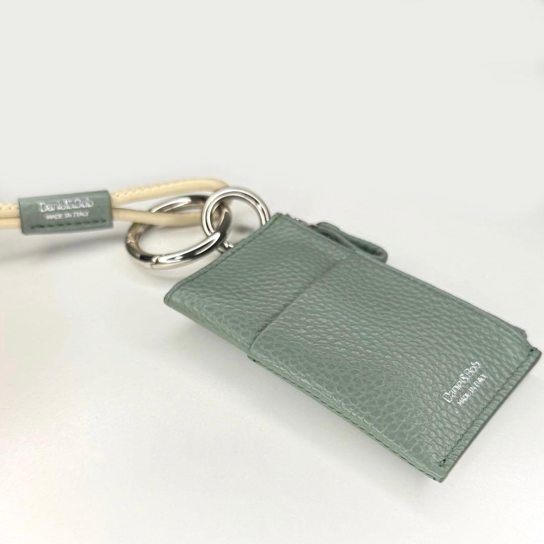 【極美品】ダニエル&ボブ シュリンクレザー ネックウォレット 現行販売品