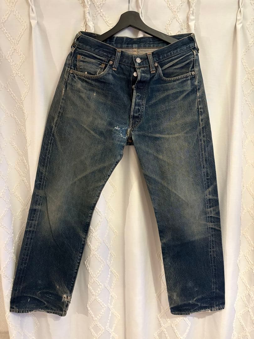 な*の様 LEVI’S 501xx USA製 バレンシア W32L30ヒゲ　大戦