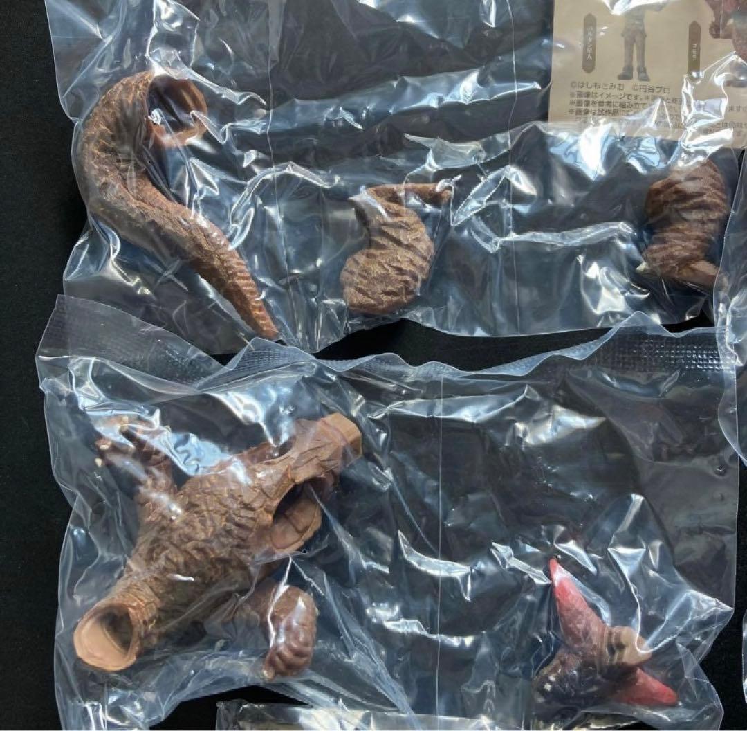 はしもとみおのウルトラ怪獣彫ってみた　第一弾、01 フルコンプ