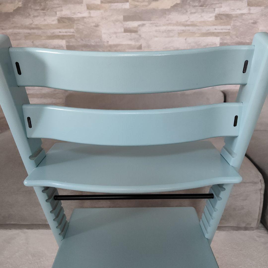 STOKKE ストッケ トリップトラップ 木製 ベビーチェア　アクアブルー