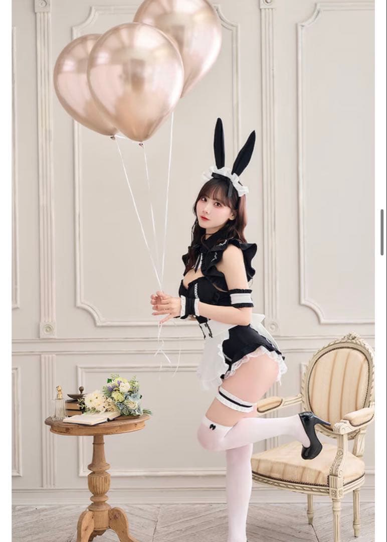 マリームーン　malymoon ロココノワールレザーメイド　ハイレグTYPE