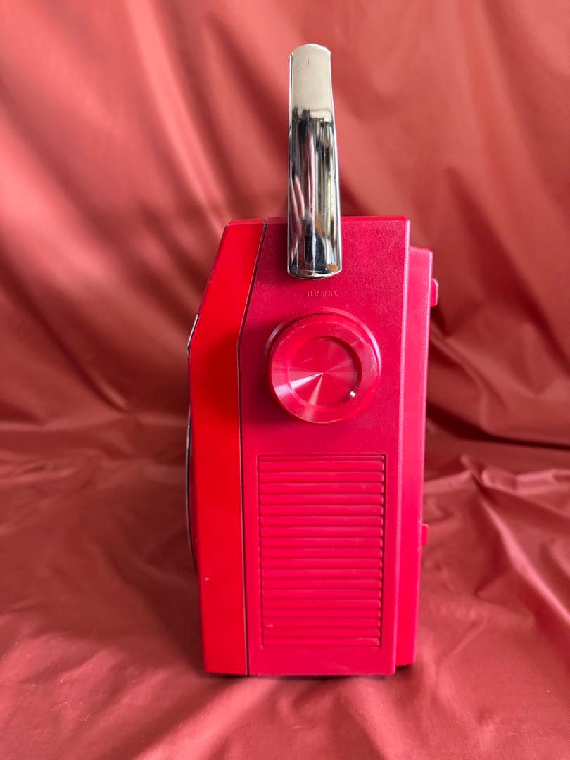 ナショナルRX-4940 ラジカセ赤　 ピカピカに磨きました　値引交渉可