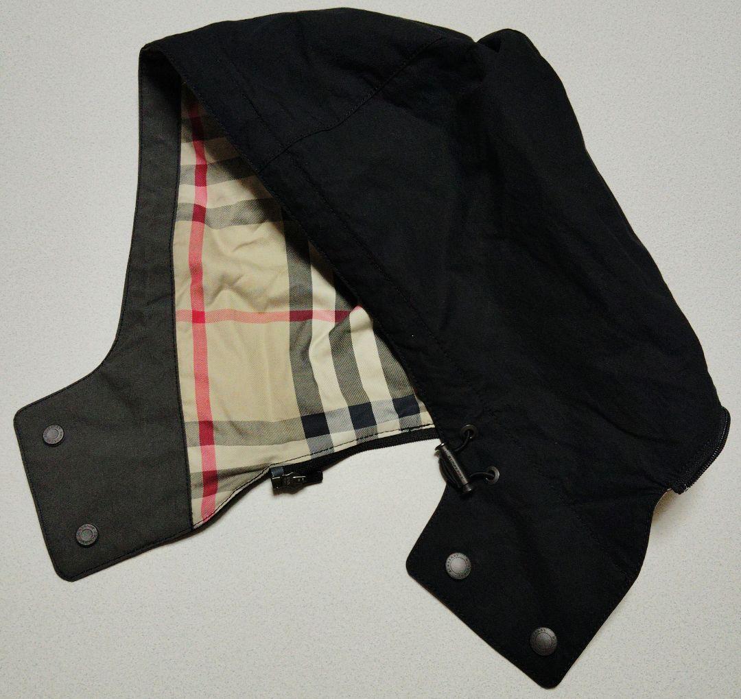 バーバリーロンドン モッズコート 新品 ダウンライナー付 フード メンズLL 黒