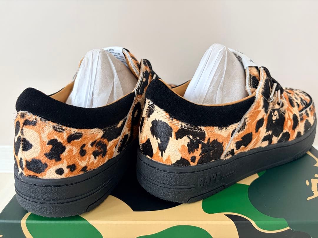 A BATHING APE BAPE STA レオパード柄