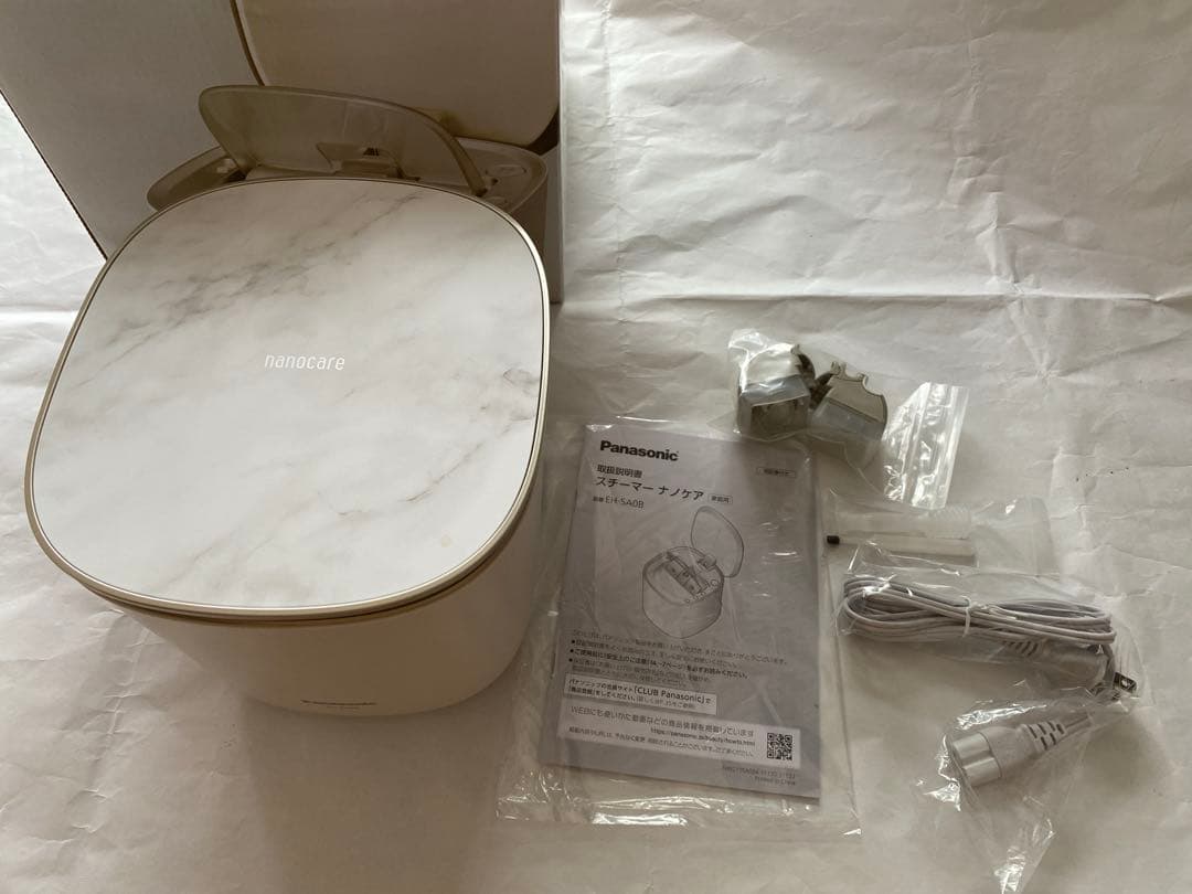 使用少 美品 Panasonic EH-SA0B スチーマーナノケア ゴールド調