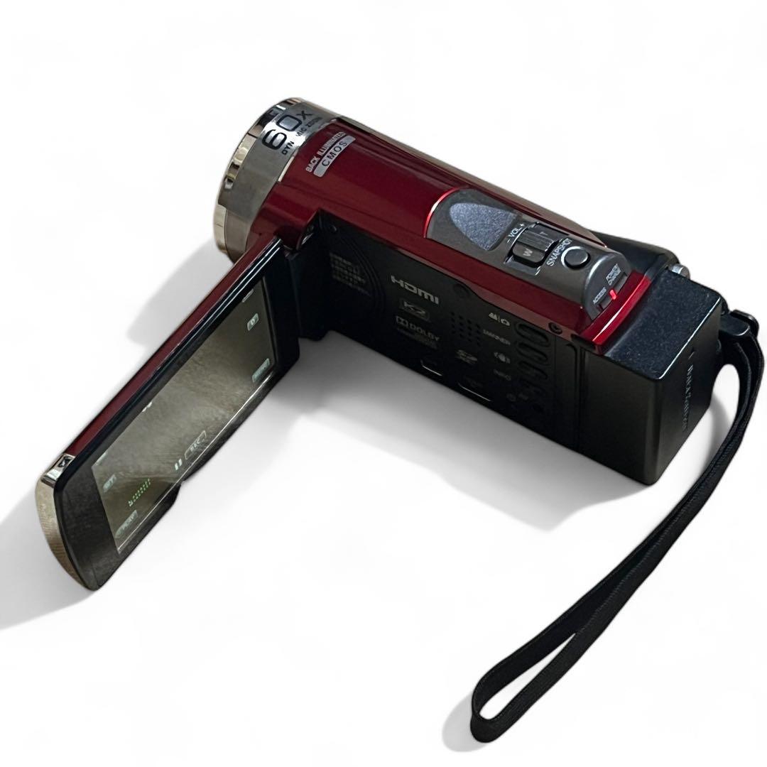 【美品】JVC Everio GZ-HM155-R