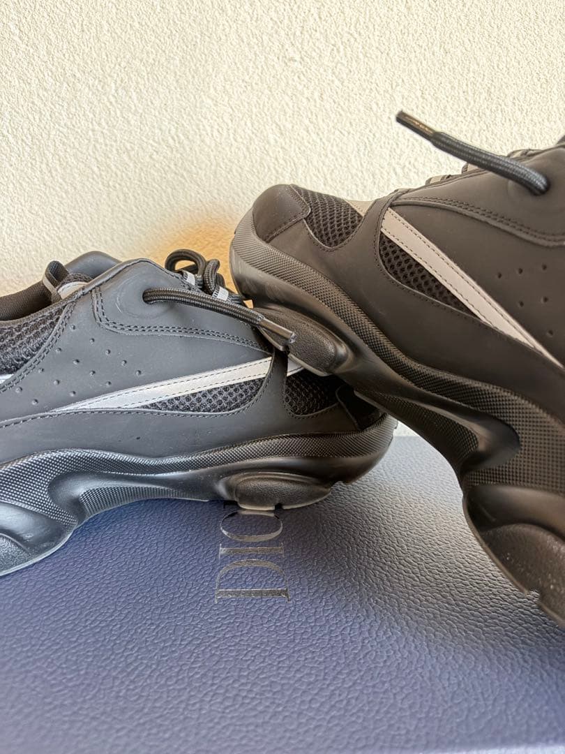 DIOR B22 スニーカー ブラック ディオール 43 28cm