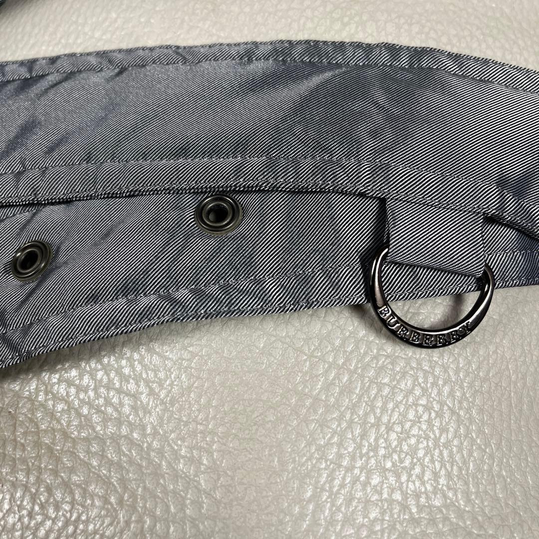 ☆極美品☆バーバリーロンドン☆ダウンコート☆裏ノバチェック☆シルバーグレー☆46