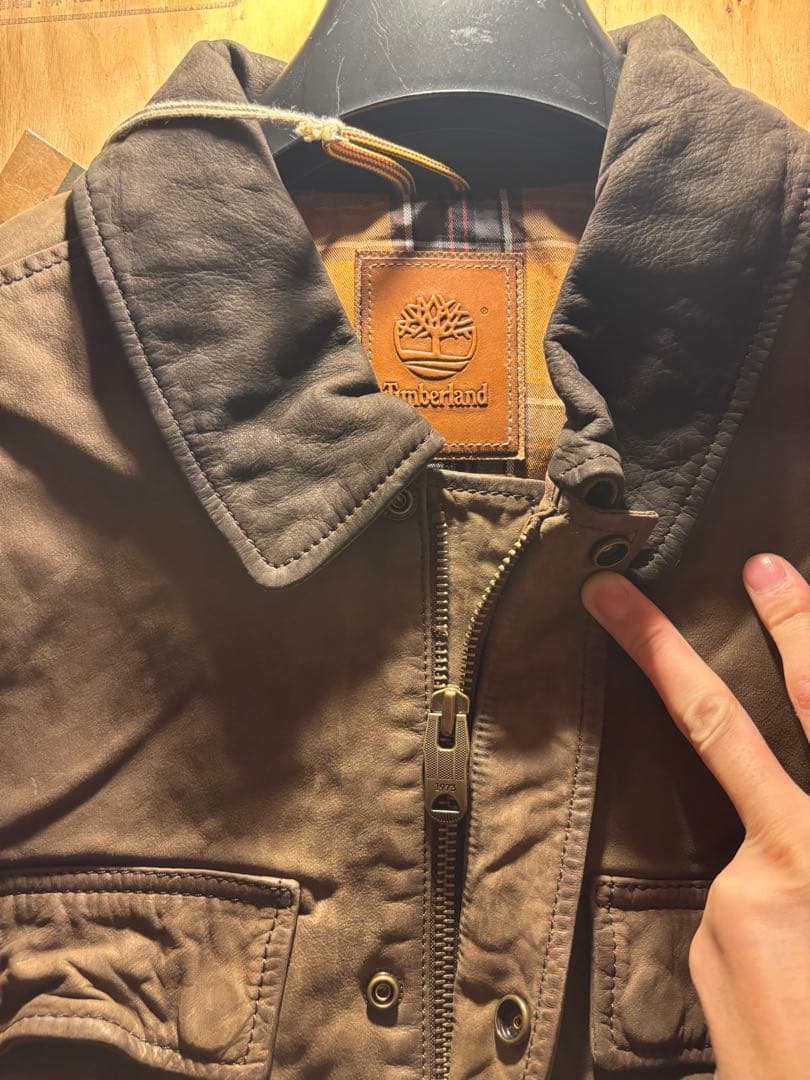 未使用　timberland ティンバーランド　ワックスド　ジャケット　XL