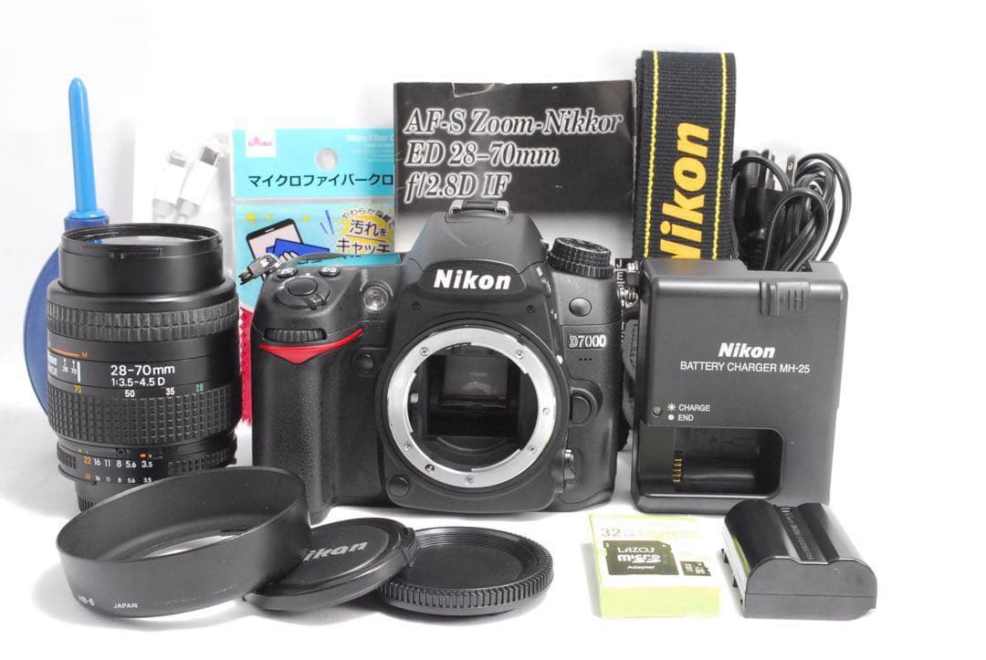 美品✨ニコン D7000✨高速連写＆高画質✨一眼レフ✨カメラデビューセット✨