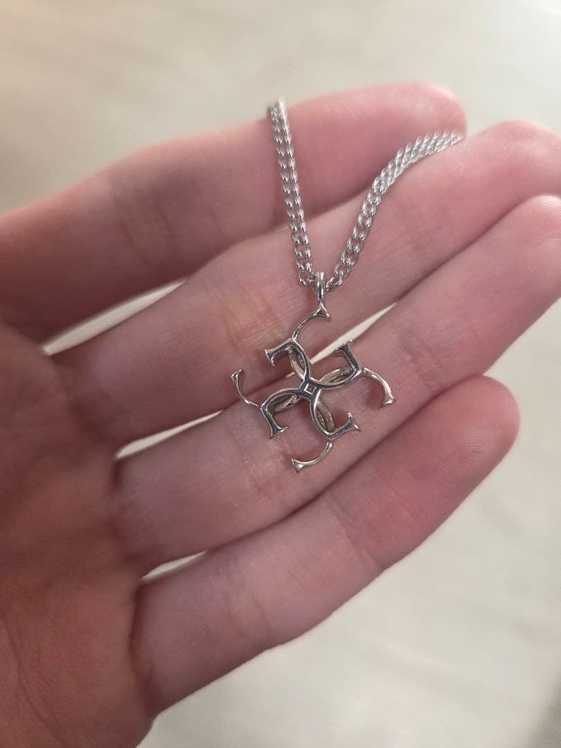 GRAiL Cross logo necklace グレイル ロゴ ネックレス