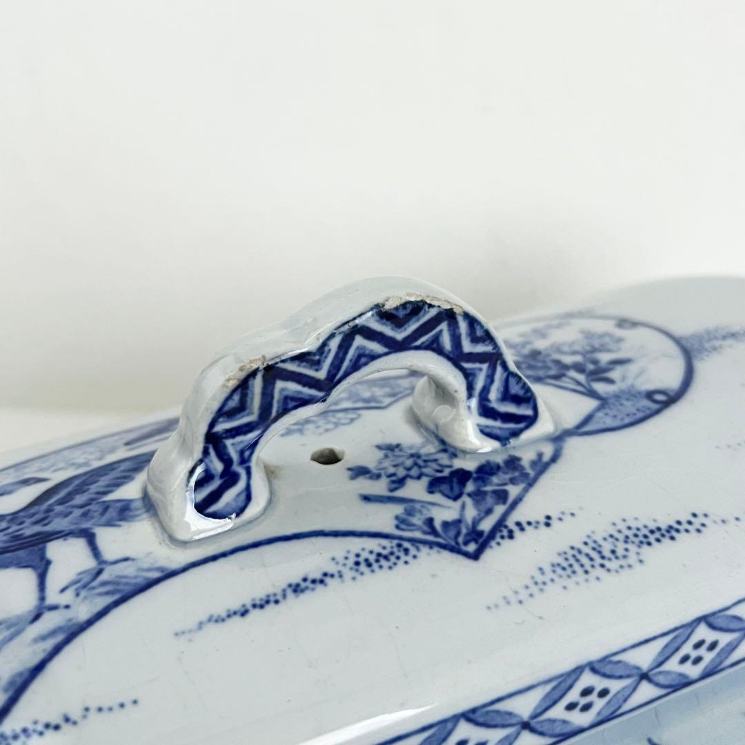 専用　クレイユモントロー Creil Montereau 花鳥 歯ブラシケース