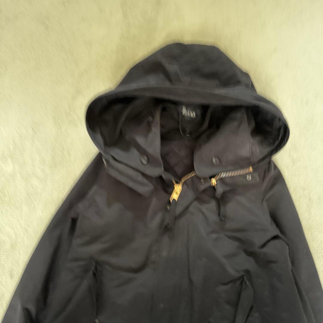 ザリラクス ショートモッズコート ファーライナー 黒 40