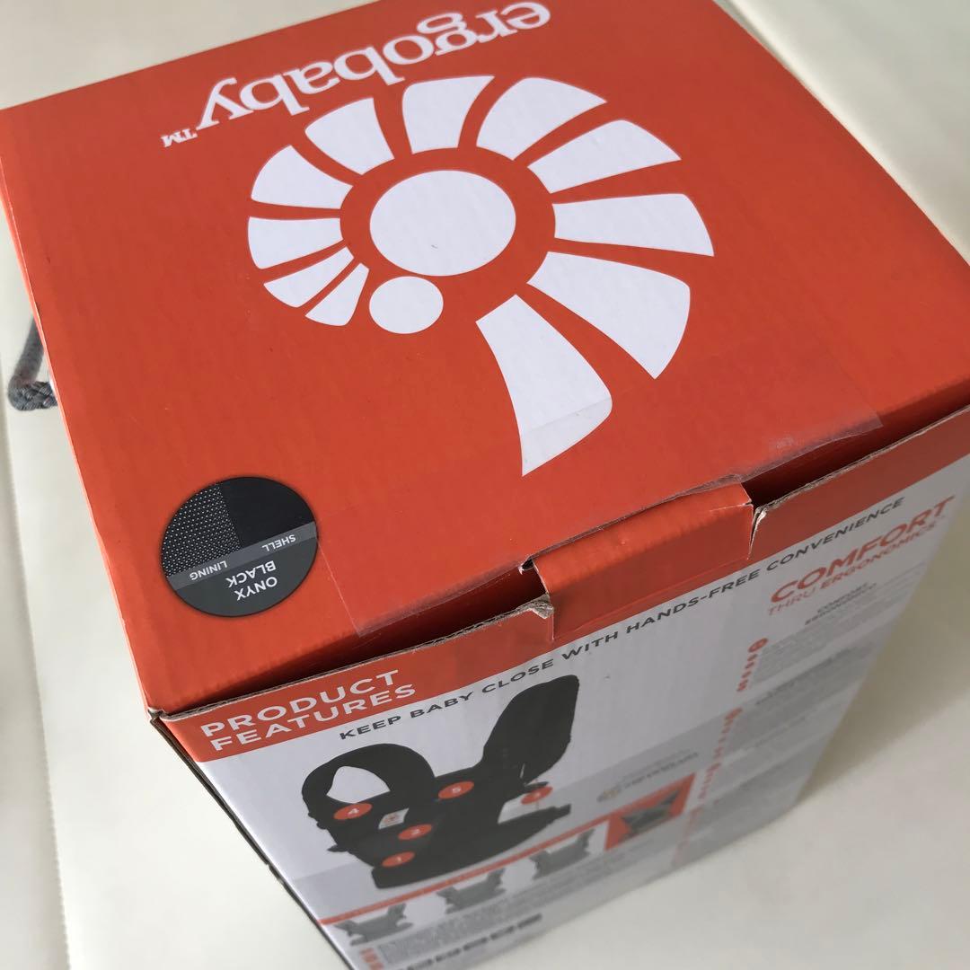 【未使用に近い】ergobaby Adapt 抱っこ紐 ブラック抱っこ紐