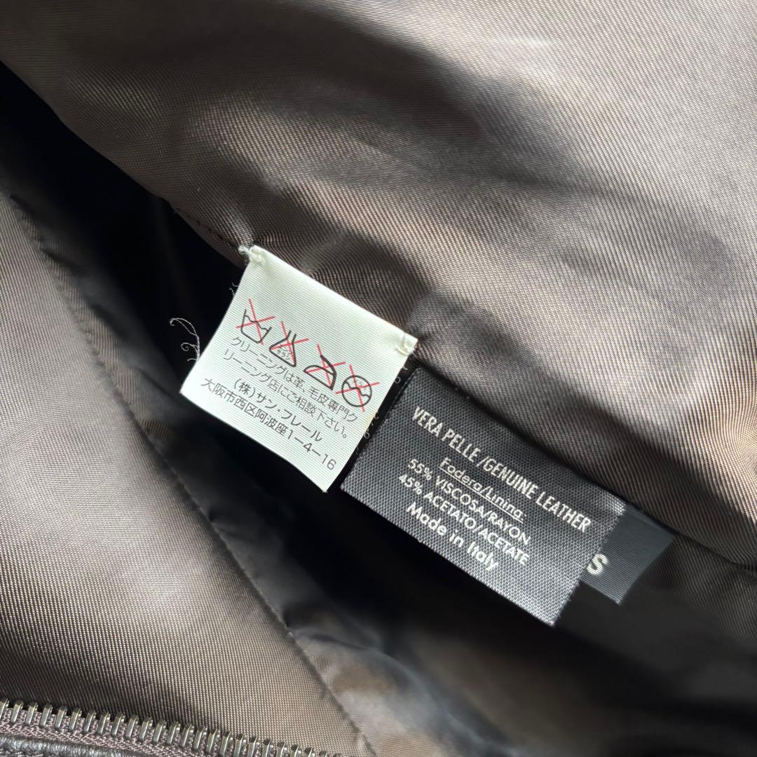 【アーカイブ】NEIL BARRETT 02aw 初期タグ レザーブルゾン