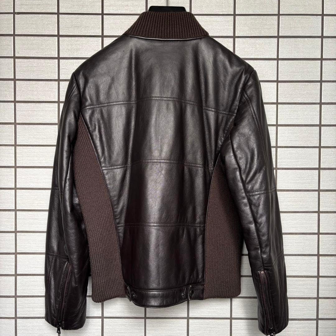 【アーカイブ】NEIL BARRETT 02aw 初期タグ レザーブルゾン