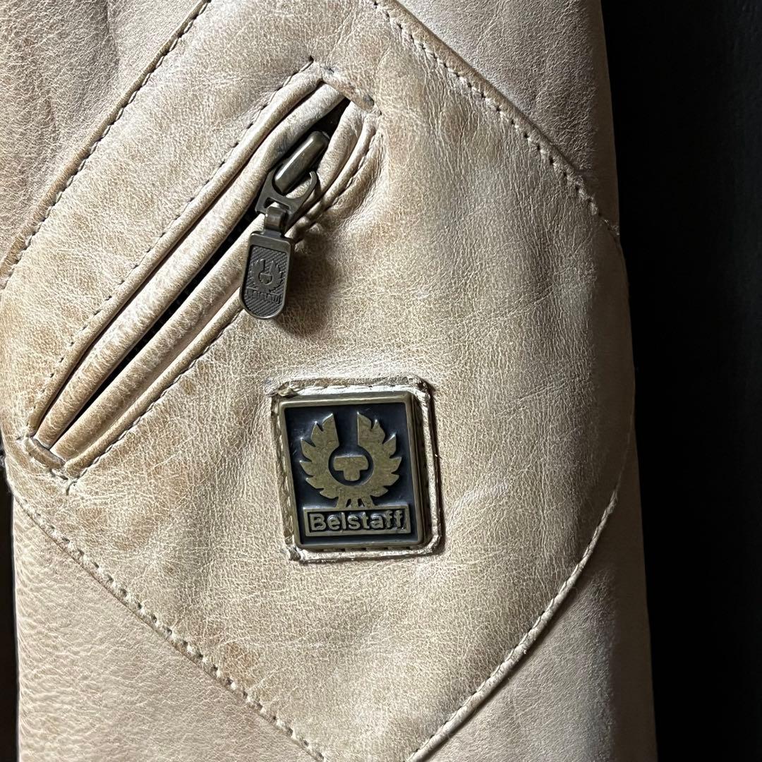 Belstaff ベルスタッフ　シングルライダース　レザージャケット　サイズS