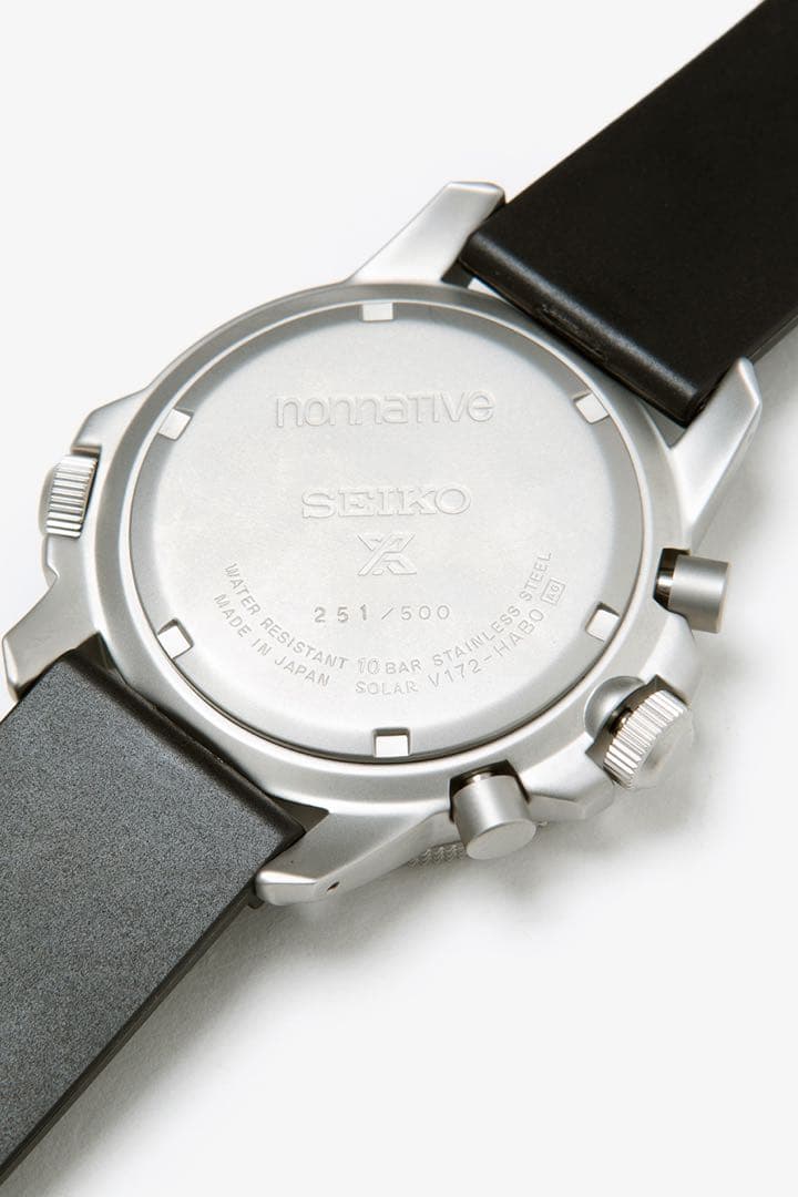 NONNATIVE×SEIKO クロノグラフ TIMEKEEPERウォッチ時計