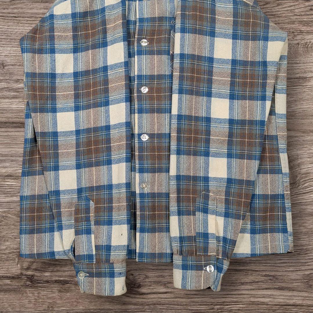 ✸70's✸PENDLETON✸ボードシャツ✸アメリカ製✸ Mサイズ✸ネルシャツ