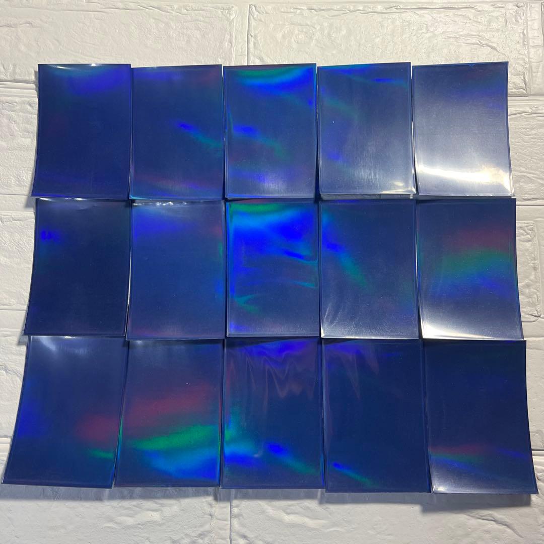 オベリスクブルー　スリーブ　15枚　セット　遊戯王　カードプロテクター　①