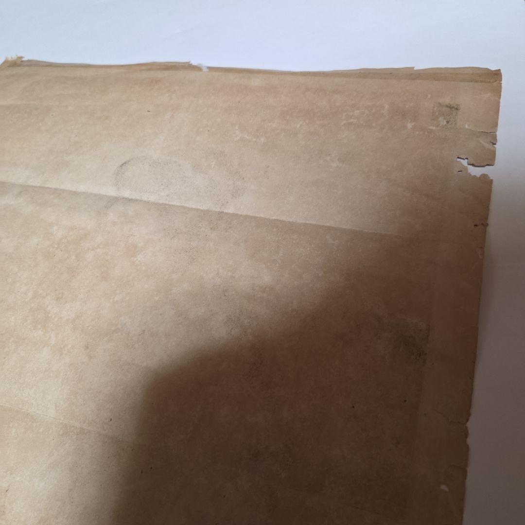 明治44年　東京朝日新聞ポスター　レトロ　115年前 、