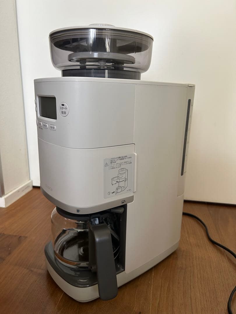 【2024年製】シロカ 全自動コーヒーメーカー カフェばこPRO