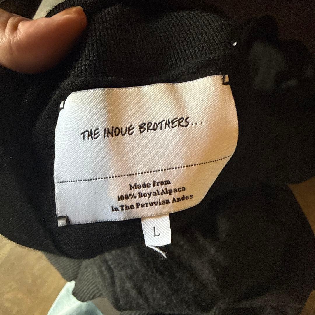 THE INOUE BROTHERS ブラックタートルネック L