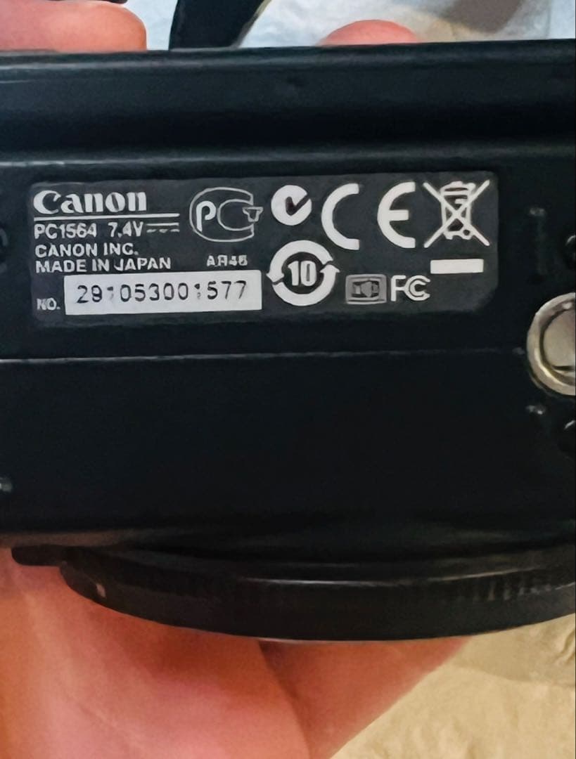 キャノン　Canon PowerShot G12 動作確認済み