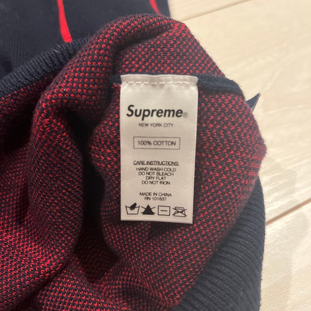 Supreme ストライプ ニットセーター S
