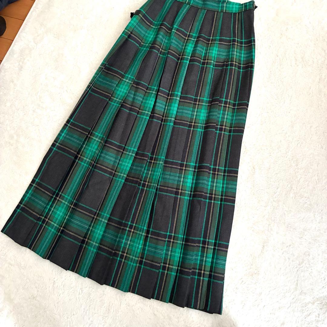 極美品 オニールオブダブリン キルトスカートマキシ丈 ピン付属 BEAMS別注