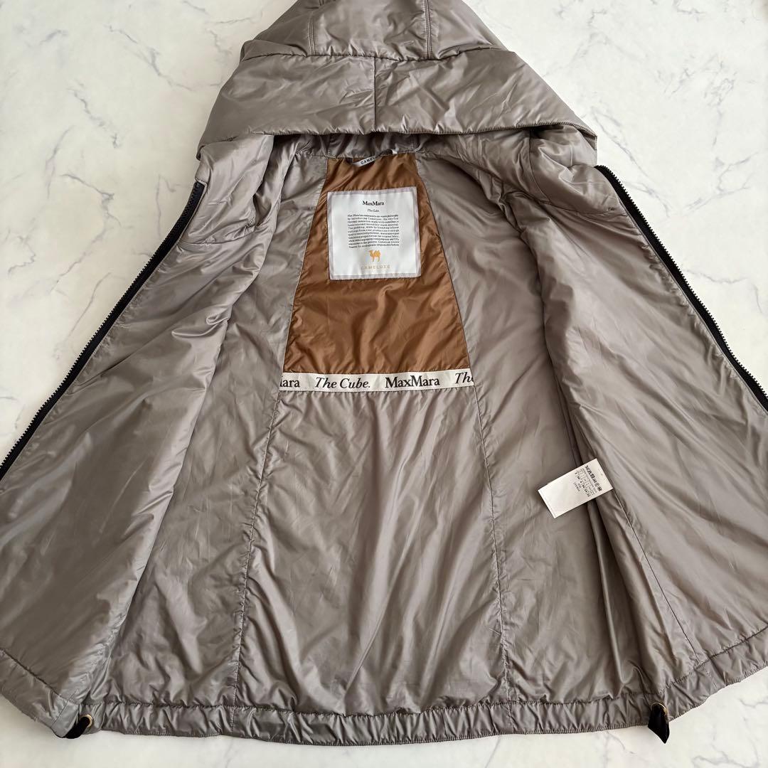 MaxMara The Cube CAMELUXE フード付き 中綿ベスト