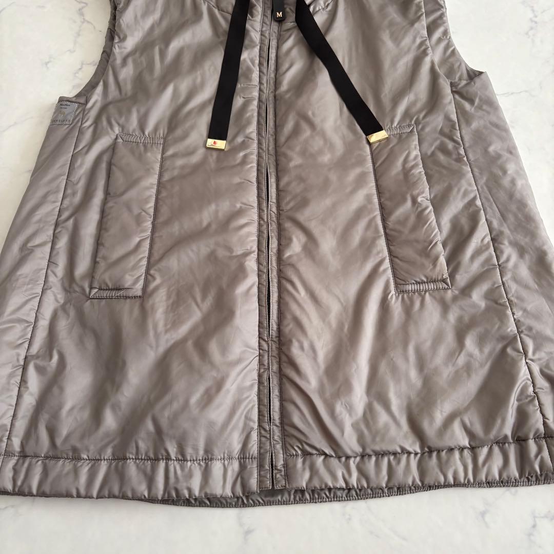 MaxMara The Cube CAMELUXE フード付き 中綿ベスト