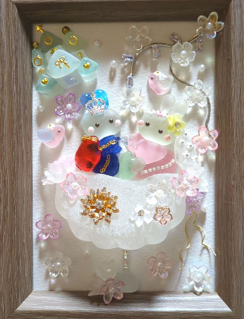 シーグラスアート　たかりん様ご確認用