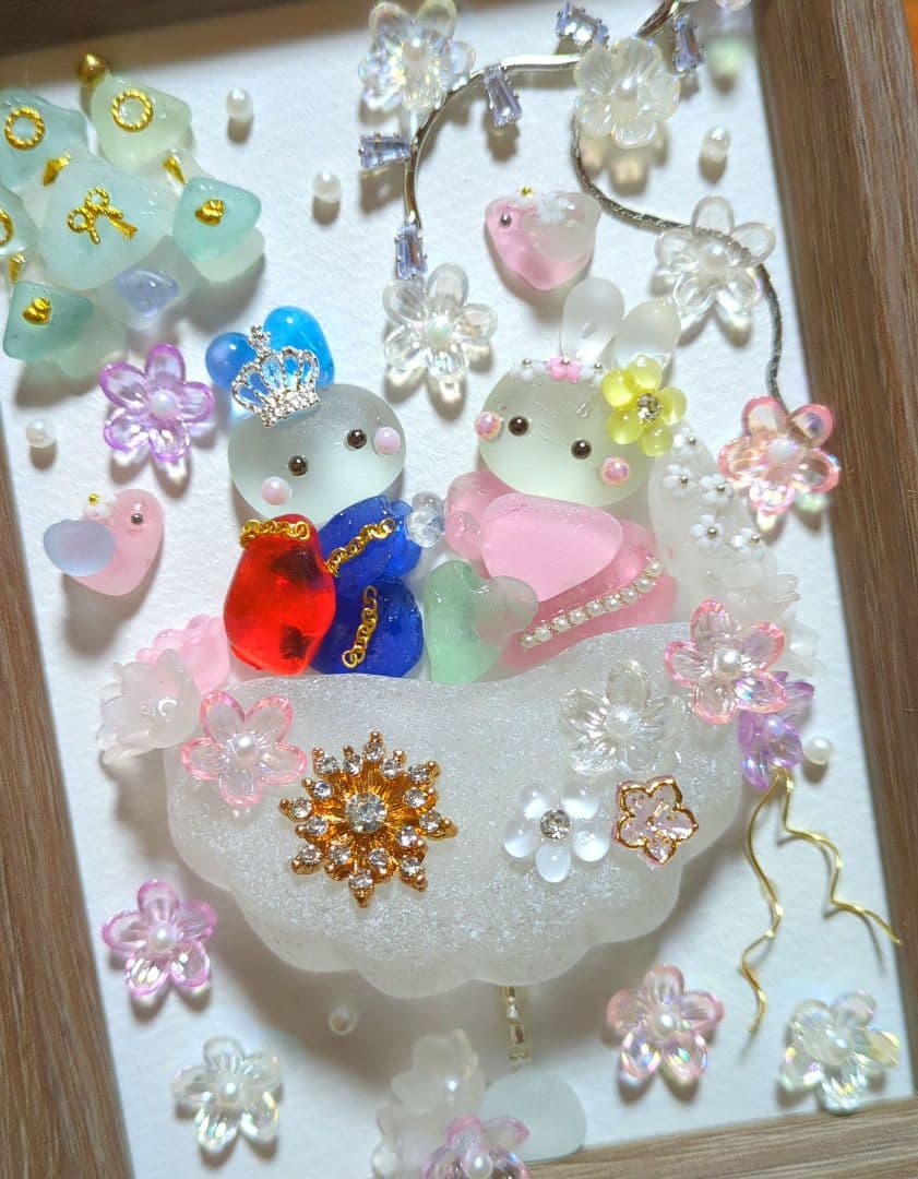 シーグラスアート　たかりん様ご確認用