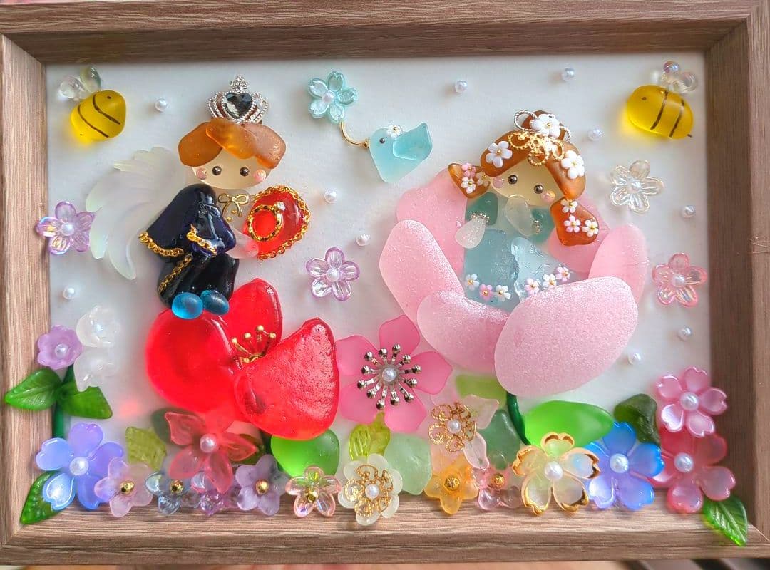 シーグラスアート　たかりん様ご確認用