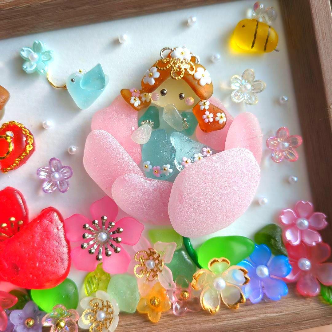 シーグラスアート　たかりん様ご確認用