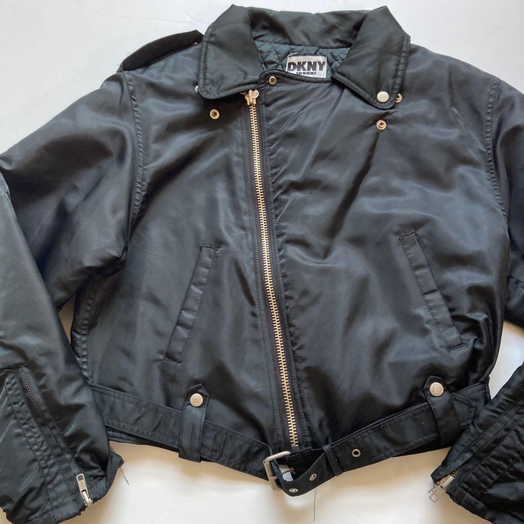 ジャケット・アウター vintage 90s DKNY MA-1 type riders jkt cj