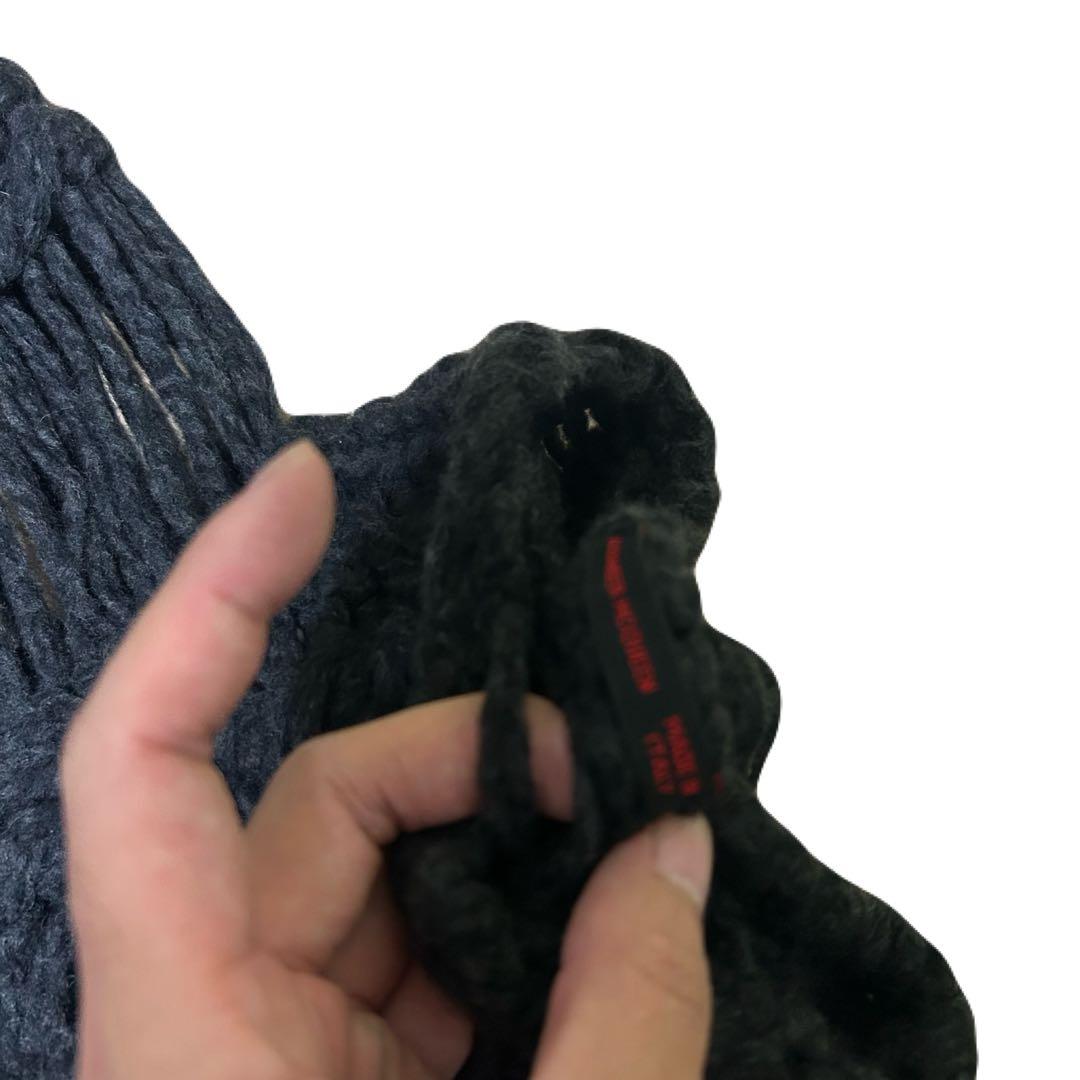 初期 90s alexander mcqueen マックイーン スカル ニット