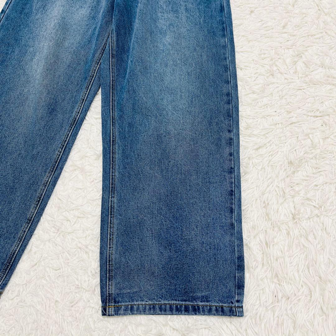 新品 ディニテコリエ タックワイドデニム cyan tokyo cafune