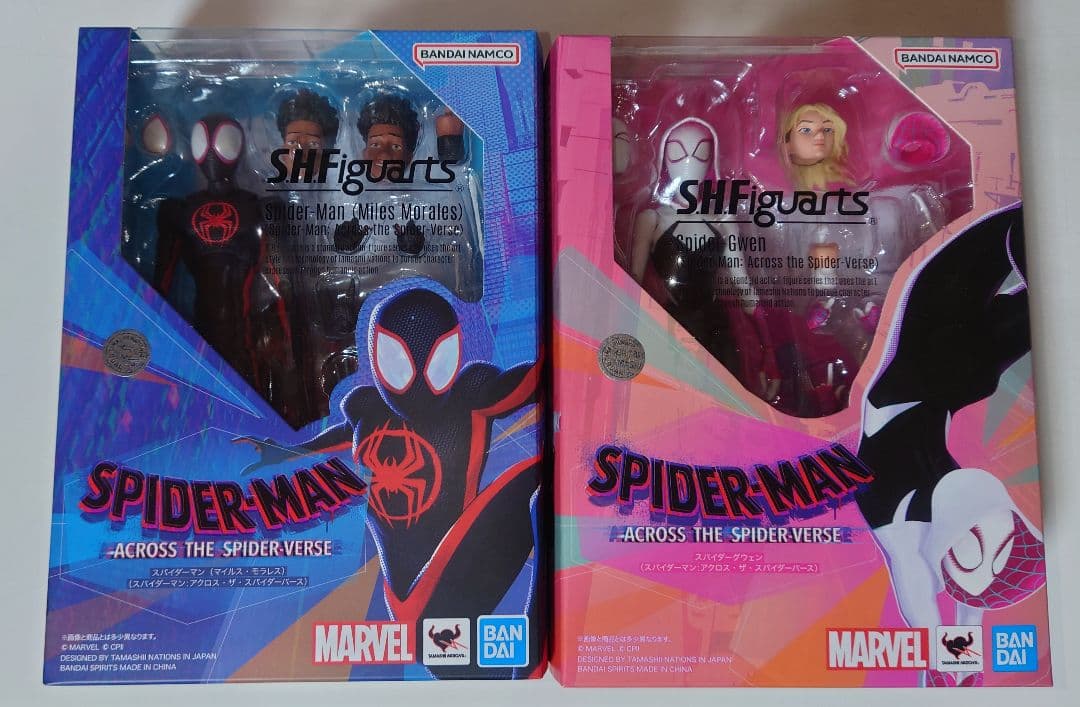 (注意点アリ)S.H.フィギュアーツ ピーター1&2&スパイダーバースセット