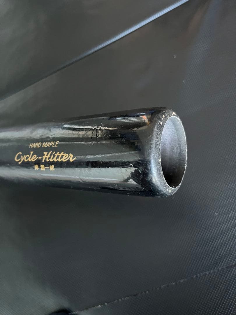 埼玉西武ライオンズ　岸潤一郎 #68　バット NPBマーク 支給品　実使用