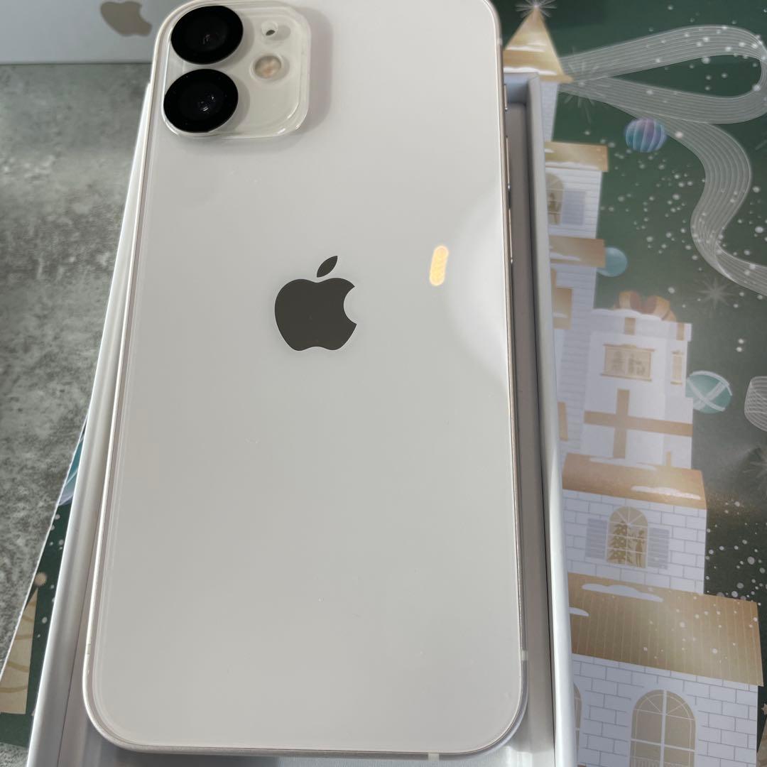 iPhone12mini 256GB 本体国内版‼️ホワイト新品バッテリー100%