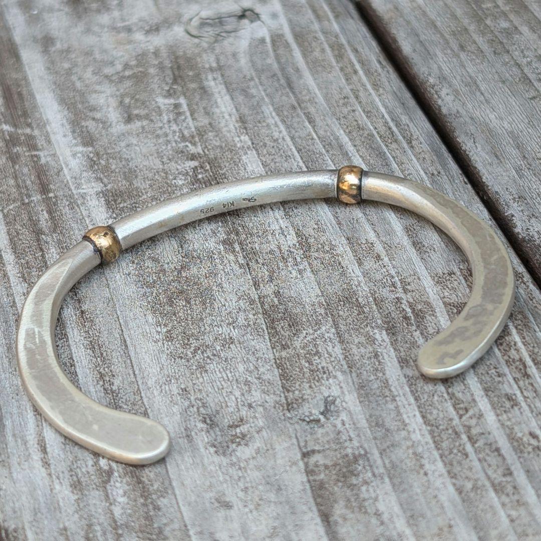 つんたろう様　スタージュエリー　SILVER×k14 　バングル