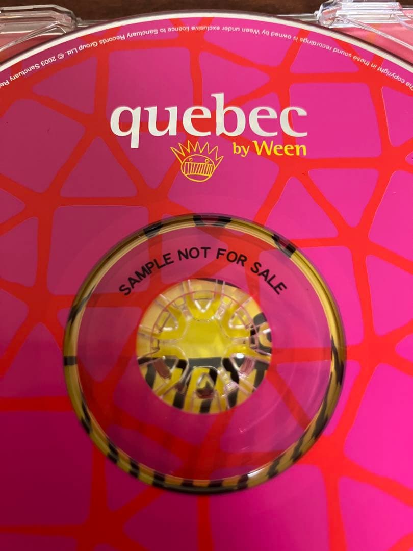 サンプル盤 WEEN quebec 国内盤 解説／対訳付き ウィーン