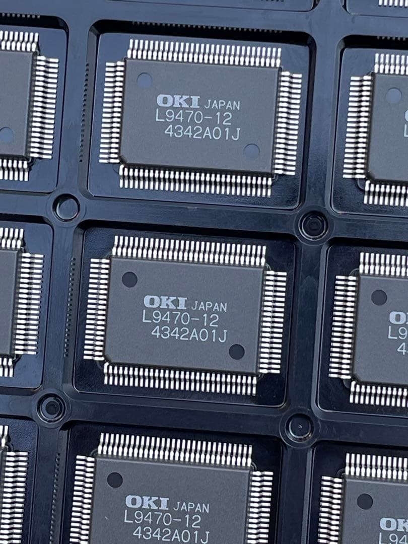 K47。電子部品IC OKI L9470-12(435個)。新品同様。未使用.