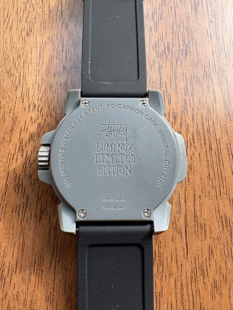 Dala STUSSY Luminox Delta トリプルコラボ 腕時計