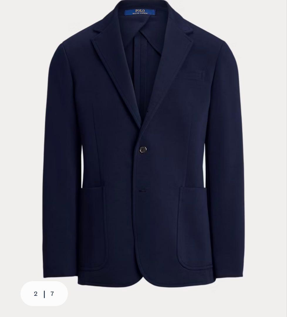 Polo ソフト モダン ダブルニット スーツ ジャケット