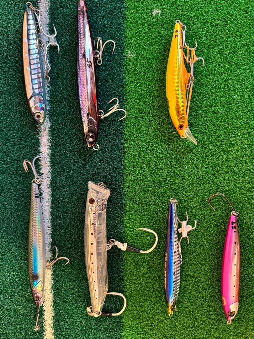 ハードルアー 大量セット　青物　サクラマス　ジグ　ミノー　プラグ　メタルジグ